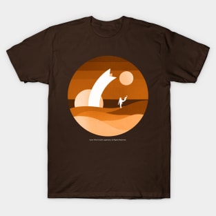 Minimalist Arrakis, Neutral T-Shirt